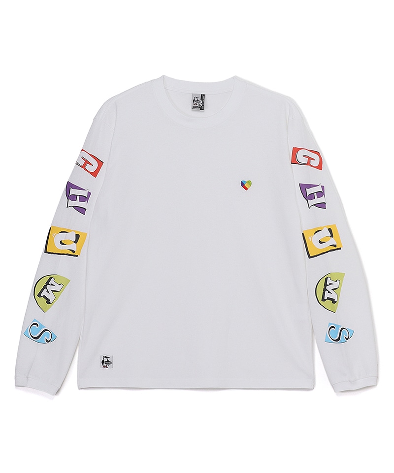 Anti-Bug Paper Heart L/S T-Shirt(アンチバグペーパーハートロングスリーブTシャツ(ロンT/ロングTシャツ))