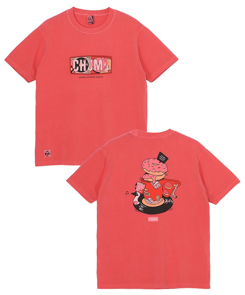 CHUMS Record & Donuts T-Shirt(チャムスレコード＆ドーナツTシャツ(トップス/Tシャツ))