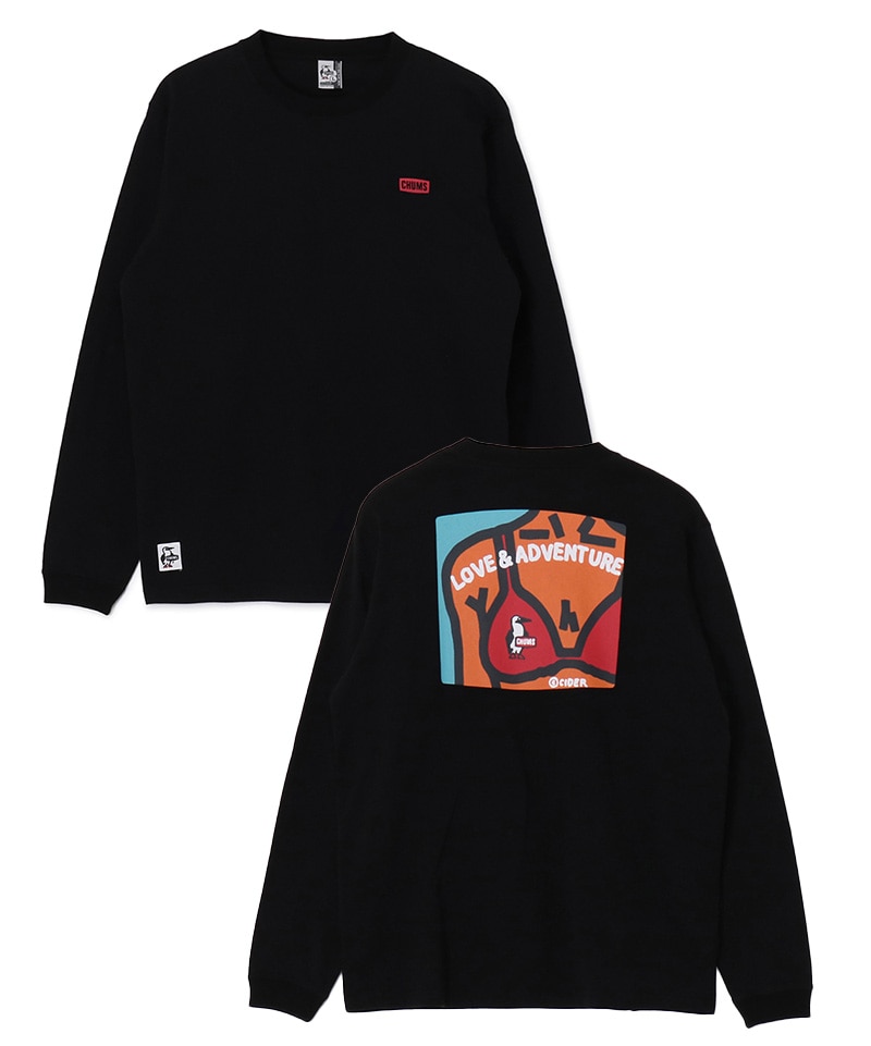 かせきさいだぁハリケーンガール Brushed L/S T-Shirt(かせきさいだぁハリケーンガールブラッシュドロングスリーブTシャツ(ロンT/ロングTシャツ))