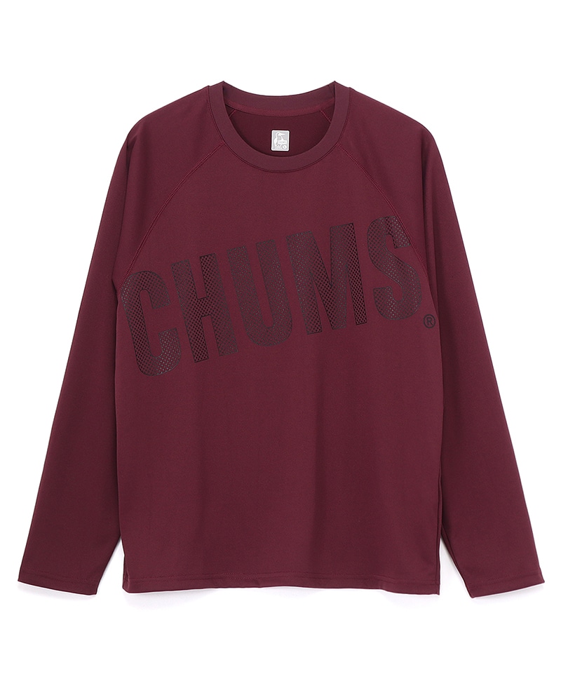 Airtrail CHUMS Chest L/S T-Shirt(エアトレイルチャムスチェストロングスリーブTシャツ(ロンT/ロングTシャツ))