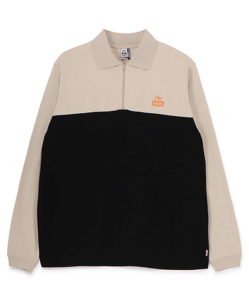 Kearns Half Zip L/S Polo(カーンズハーフジップロングスリーブポロ(トップス｜ポロシャツ))