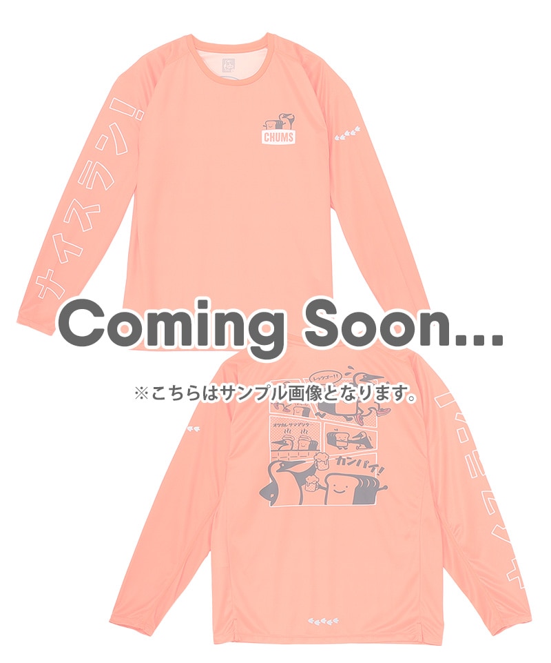 CHUMS X みゃこ Running L/S T-Shirt(チャムス×みゃこ ランニングロングスリーブTシャツ(ロンT/ロングTシャツ))