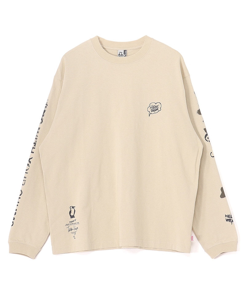 守矢努 L/S T-Shirt(守矢努ロングスリーブTシャツ(ロンT/ロングTシャツ))