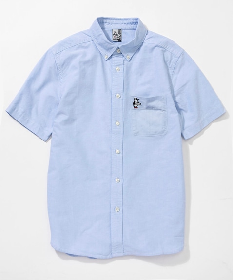 CHUMS OX Shirt S/S(チャムスオックスシャツ半袖(トップス/シャツ))