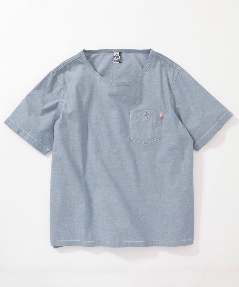 Color Nep Chambray T-Shirt(カラーネップシャンブレーTシャツ(Tシャツ｜シャツ))