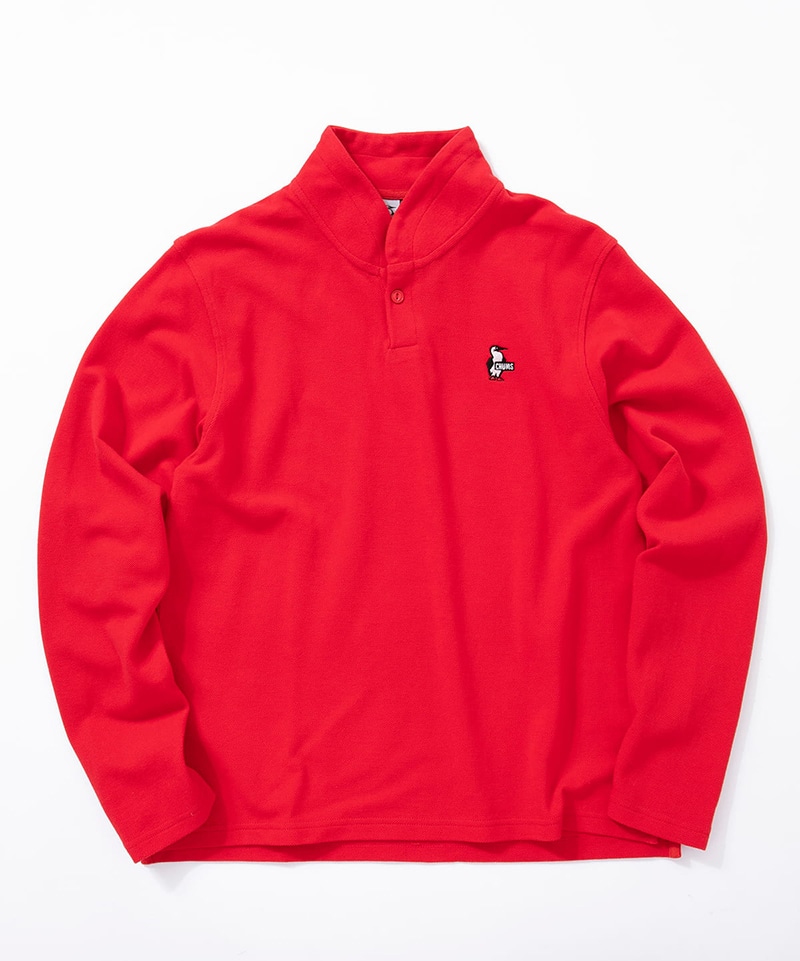 Booby L/S Shawl Polo Shirt(ブービーロングスリーブショールポロシャツ(ポロシャツ))