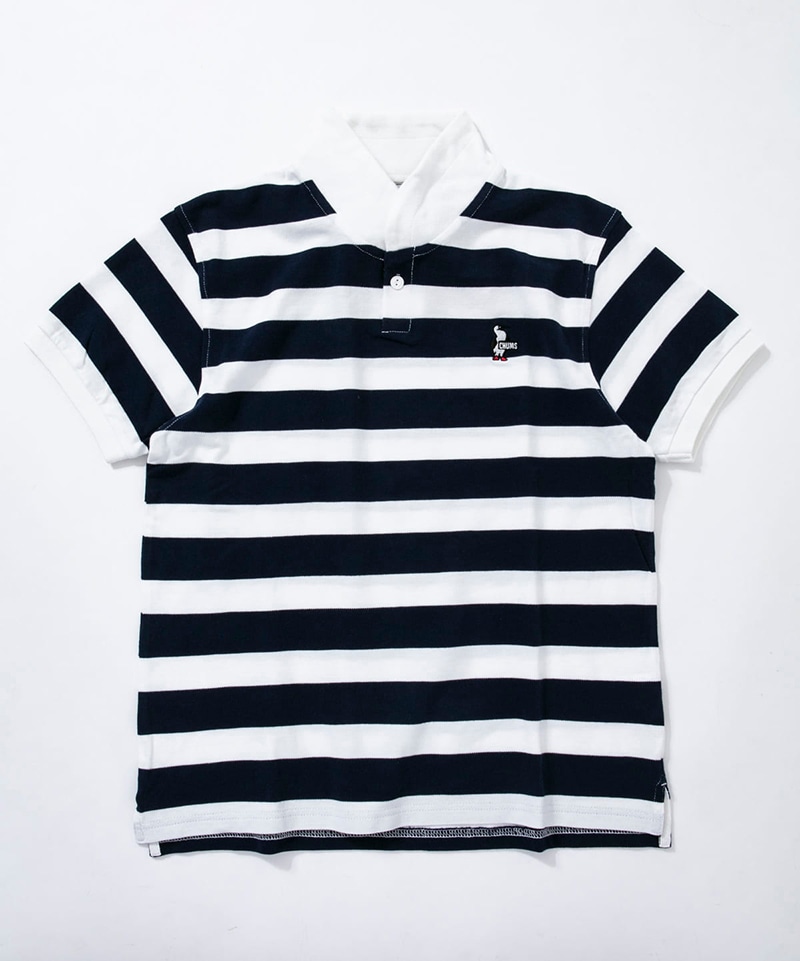 Booby Border Shawl Polo Shirt(ブービーボーダーショールポロシャツ(ポロシャツ))
