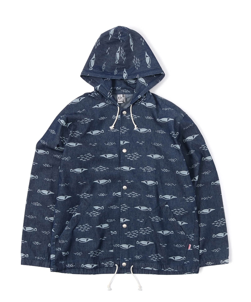 Denim Hoodie(デニムフーディー(シャツ/ジャケット))