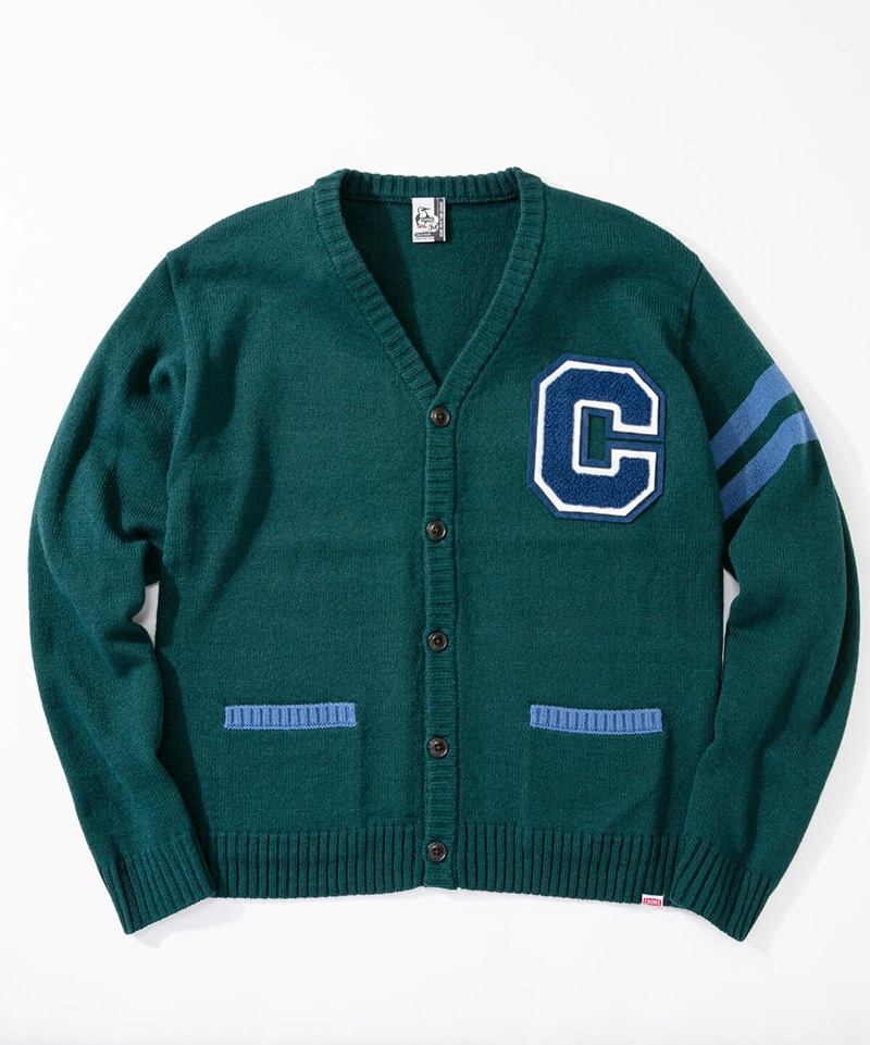 Cyclone Knit Cardigan サイクロンニットカーディガン カーディガン ニット M H Gray トップス Chums チャムス アウトドアファッション公式通販