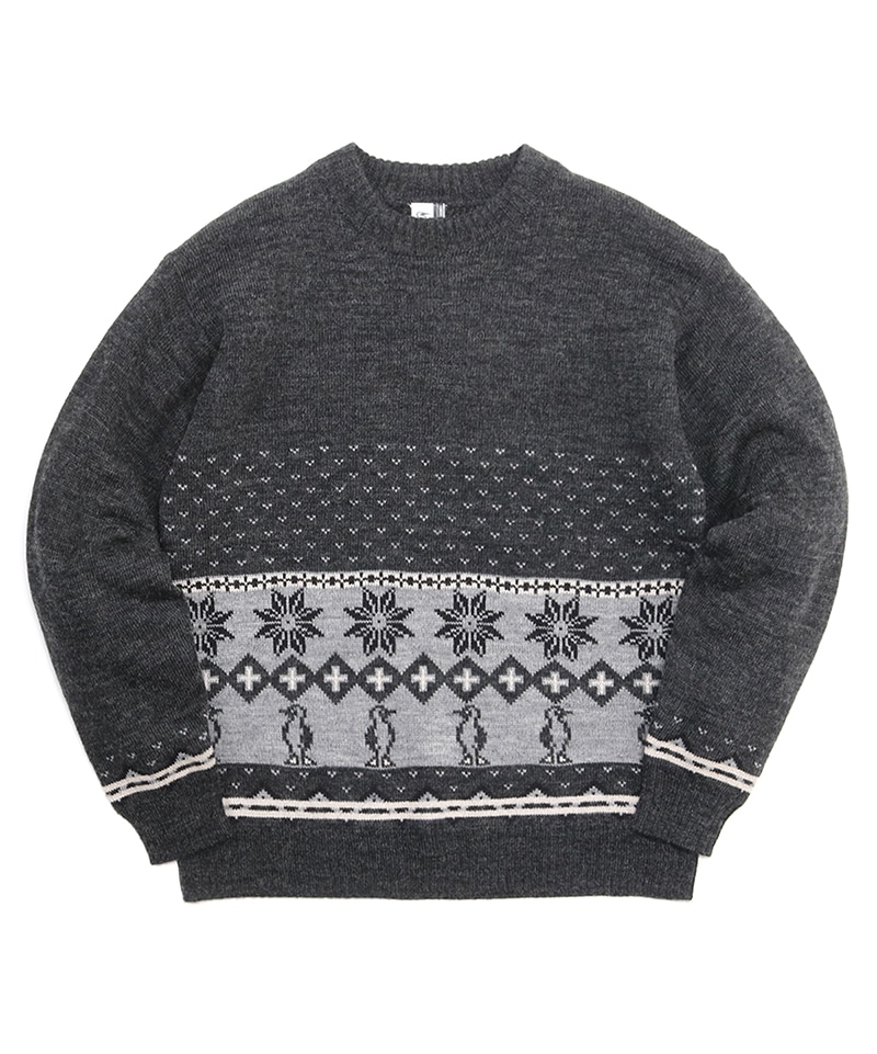 Booby Snow Knit Crew Top/ブービースノーニットクルートップ(ニット