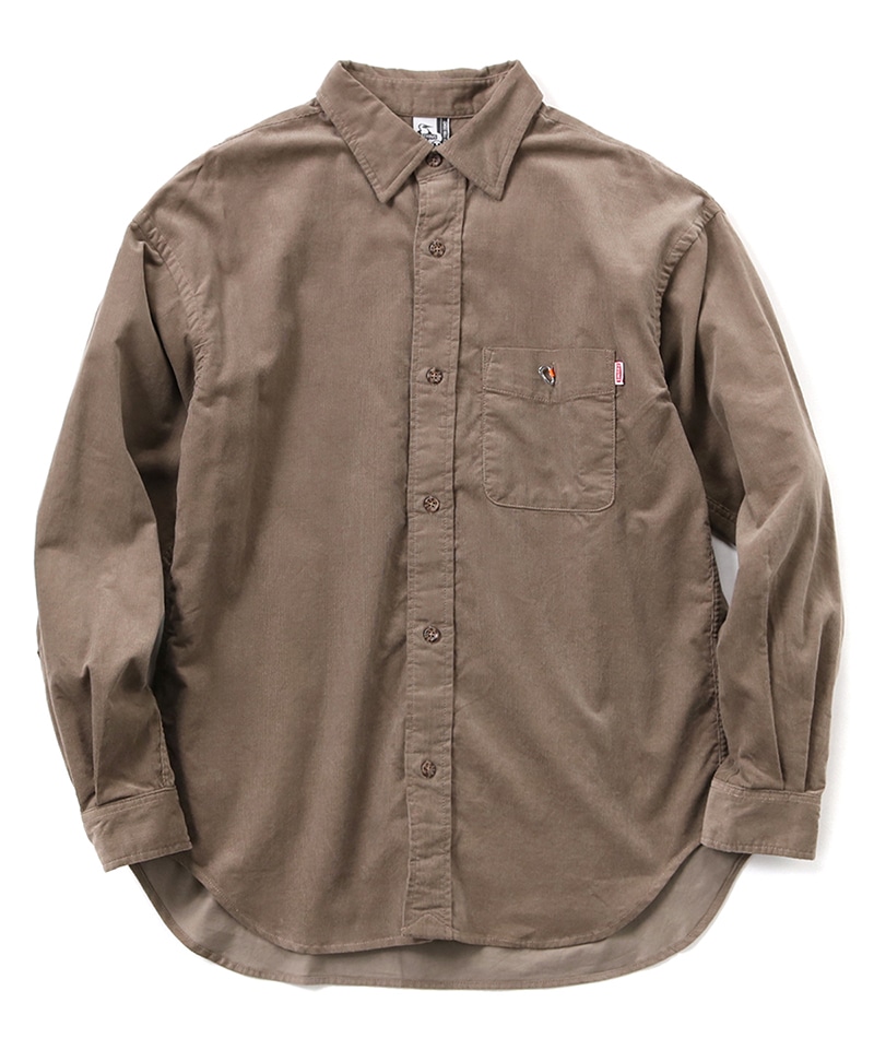 Oversized Corduroy Shirt(オーバーサイズドコーデュロイシャツ(シャツ/トップス))