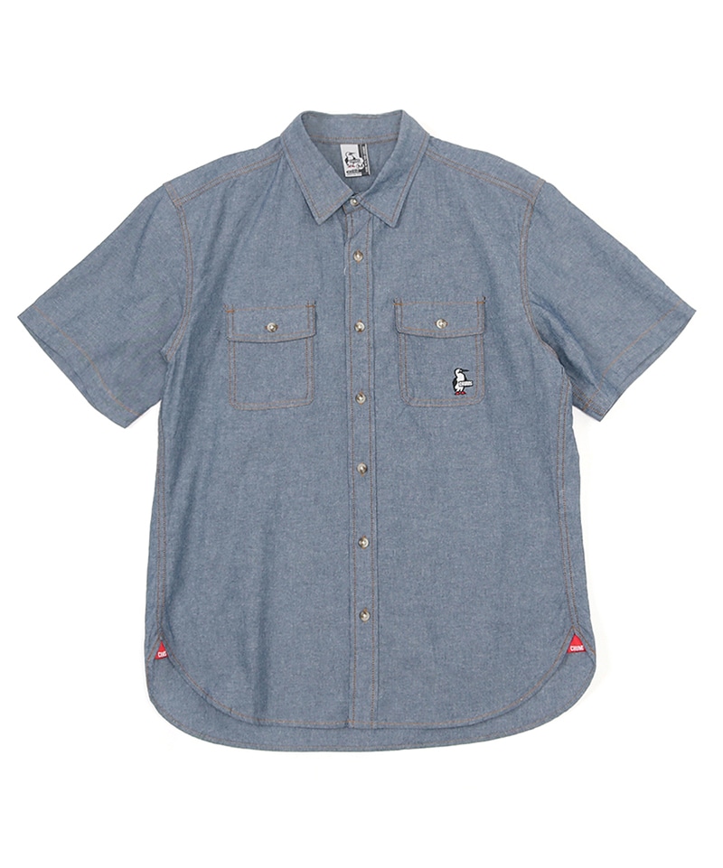 Beaver Yarn-Dyed Chambray S/S Shirt/ビーバーヤーンダイド
