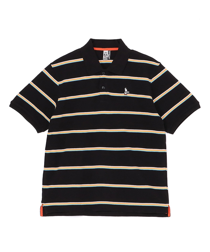 Booby Border Polo Shirt/ブービーボーダーポロシャツ(トップス