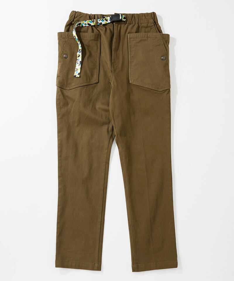 Camping Twill Stretch Pants キャンピングツイルストレッチパンツ ロングパンツ M Dark Khaki パンツ オールインワン Chums チャムス アウトドアファッション公式通販 Camping Twill Stretch Pants キャンピングツイルストレッチパンツ ロングパンツ M Dark Khaki パンツ オールインワン Chums チャムス アウトドアファッション公式通販
