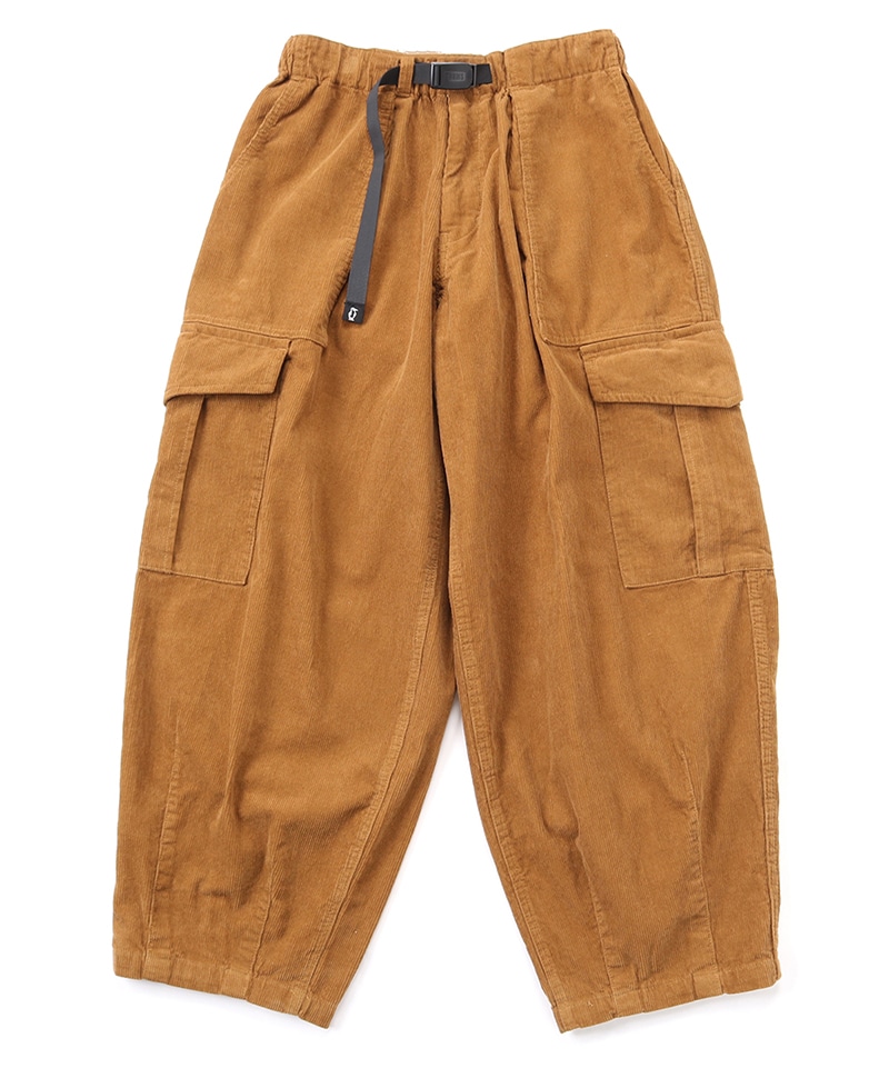 Corduroy Balloon Cargo Pants/コーデュロイバルーンカーゴパンツ(ロングパンツ)(M Beige): パンツ ｜オールインワンCHUMS(チャムス)|アウトドアファッション公式通販