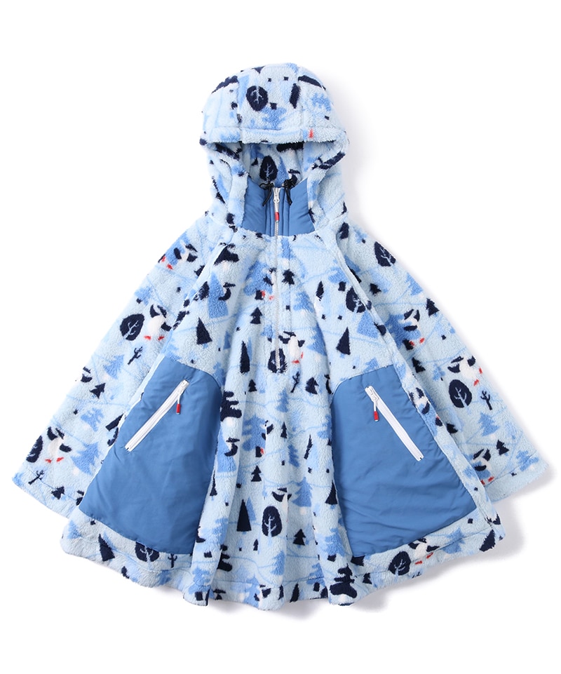 Elmo Fleece Poncho(エルモフリースポンチョ(アウター／フリース))