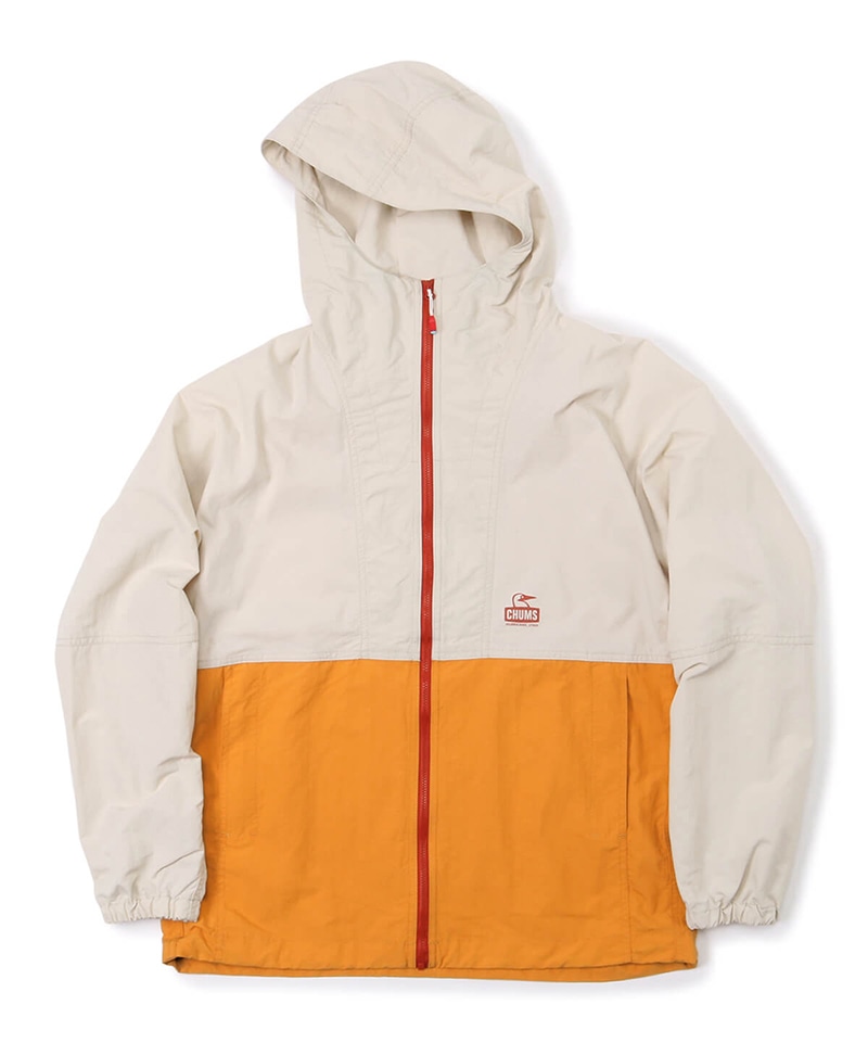 Camp Field Hoodie キャンプフィールドフーディ ナイロンジャケット アウター M Cream Mustard ジャケット アウター Chums チャムス アウトドアファッション公式通販
