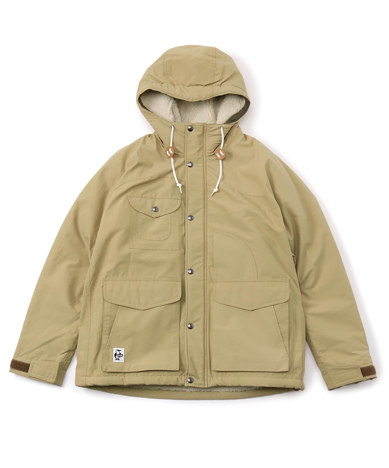 Camping Boa Parka/キャンピングボアパーカー(マウンテンパーカー|アウター)(M Beige): ジャケット|アウター|CHUMS( チャムス)|アウトドアファッション公式通販 Camping Boa Parka/キャンピングボアパーカー(マウンテンパーカー|アウター)(M Beige): ジャケット|アウター|CHUMS( チャムス)|アウトドアファッション公式通販