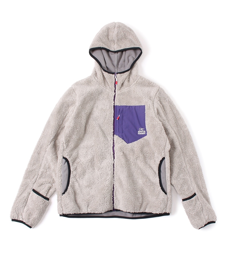 Bonding Fleece Zip Parka