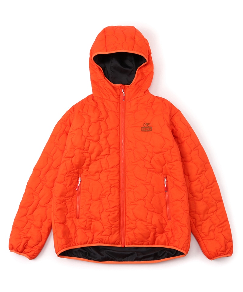 Booby Stitch Light Padded Hoodie/ブービーステッチライトパテッドフーディ(ジャケット｜アウター)(M Navy):  ジャケット｜アウター|CHUMS(チャムス)|アウトドアファッション公式通販