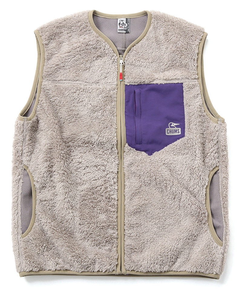 Bonding Fleece No Collar Vest/ボンディングフリースノーカラーベスト ...