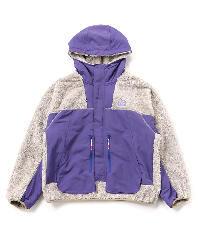 カヤックフリース patagonia パープル×イエロー レトロX プルオーバー