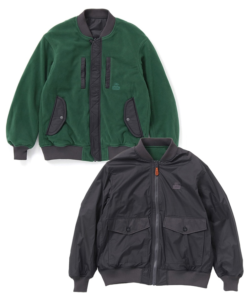 Recycle Chumley Fleece Reversible Jacket/リサイクルチャムリーフ ...