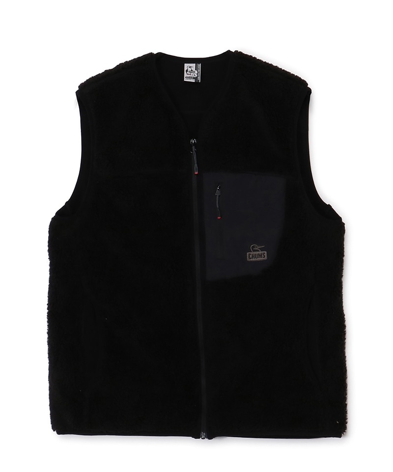 Bonding Fleece NoCollar Vest(ボンディングフリースノーカラーベスト(アウター／フリース))