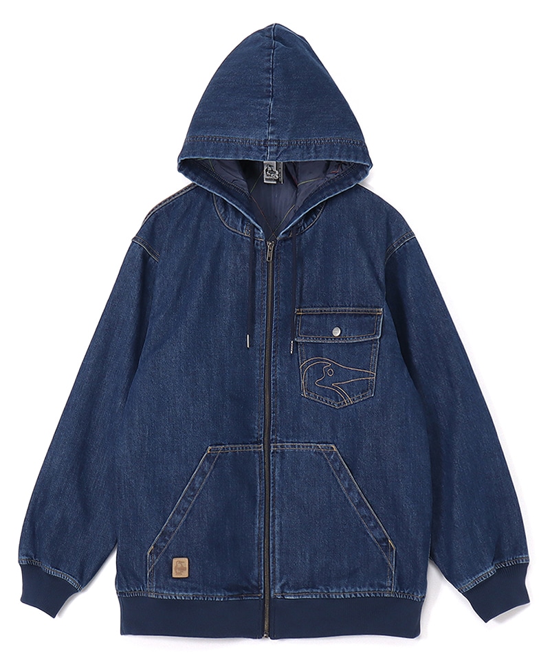 Warm Denim Parka(ウォームデニムパーカー(デニムジャケット｜アウター))