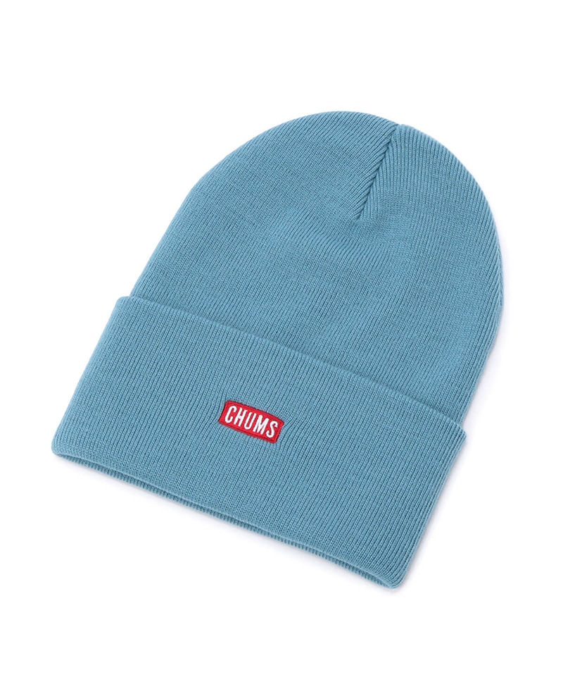 Knit Cap Chums Logo ニットキャップチャムスロゴ 帽子 ニット帽 Free Blue 帽子 Chums チャムス アウトドアファッション公式通販