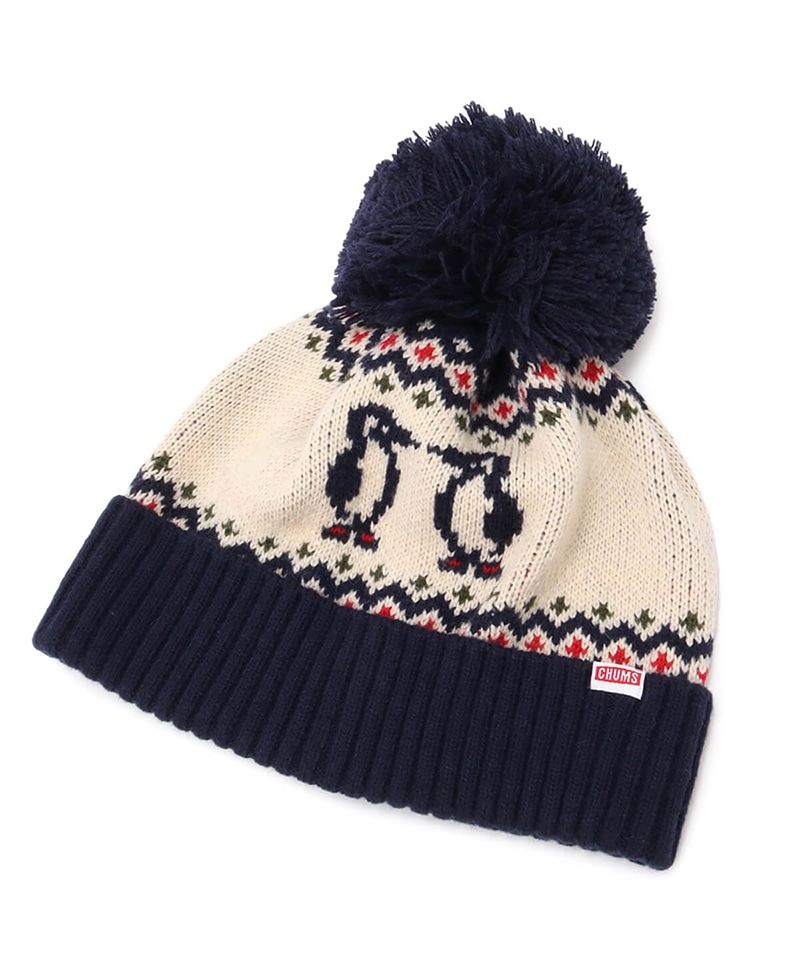 Booby Cyclone Knit Cap/ブービーサイクロンニットキャップ(帽子/ニット帽)(Free Navy): 帽子 |CHUMS(チャムス)|アウトドアファッション公式通販