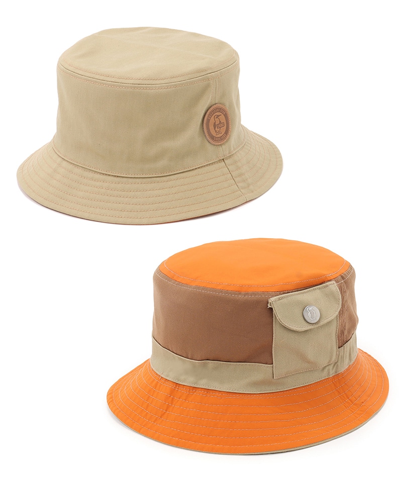 Reversible Hat/リバーシブルハット(帽子/ハット)(Free Beige): 帽子CHUMS(チャムス)|アウトドアファッション公式通販