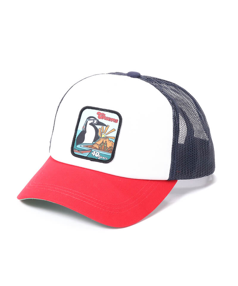 40 Years Mesh Cap/【40周年限定】40イヤーズメッシュキャップ(帽子｜キャップ)(Free Tricolor):  帽子CHUMS(チャムス)|アウトドアファッション公式通販