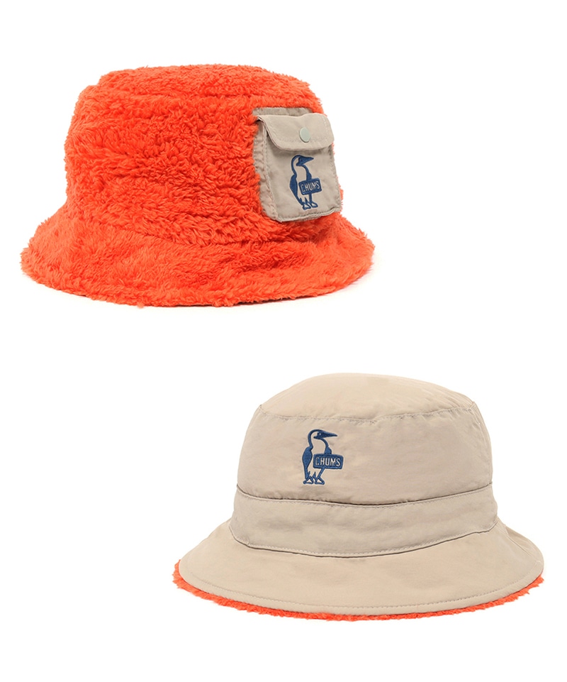 Elmo Fleece Reversible Bucket Hat/エルモフリースリバーシブル