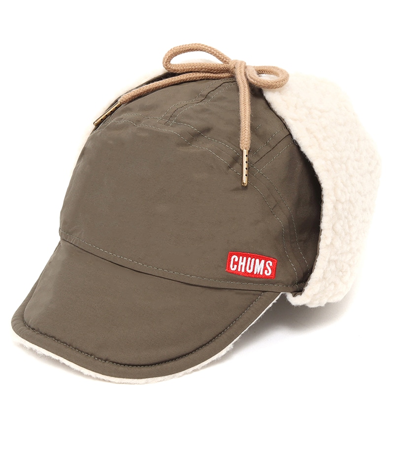 Camping Boa Russian Cap/キャンピングボアロシアンキャップ(帽子｜キャップ)(Free Khaki): 帽子CHUMS(チャムス )|アウトドアファッション公式通販