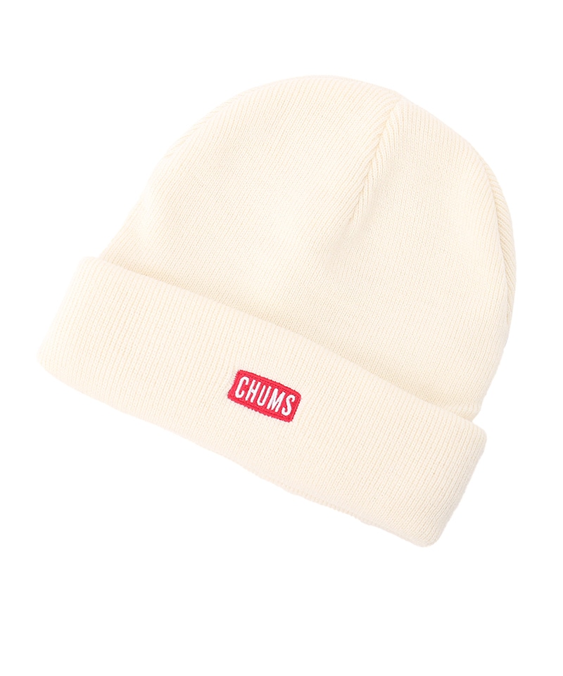 CHUMS Logo Short Knit Cap(チャムスロゴショートニットキャップ(帽子｜ニット帽)	)