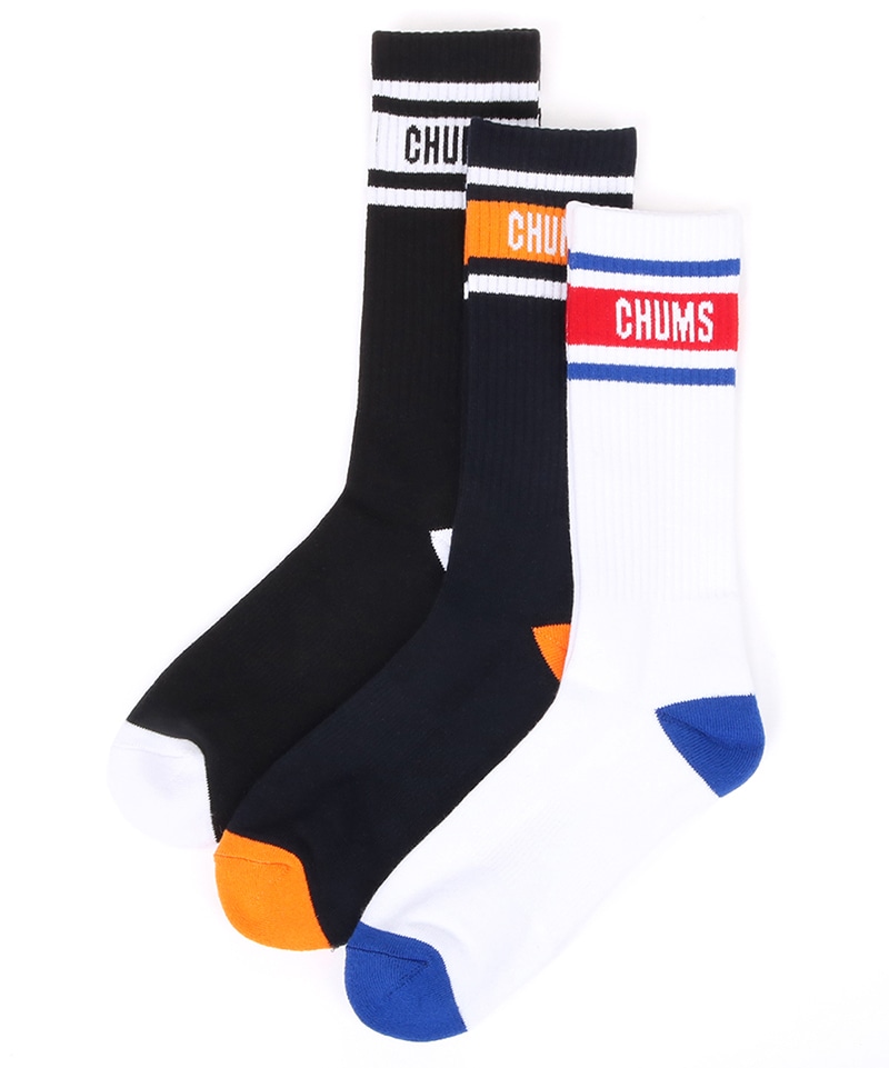 3P CHUMS Medium Socks(3Pチャムスミディアムソックス（ソックス/靴下）)