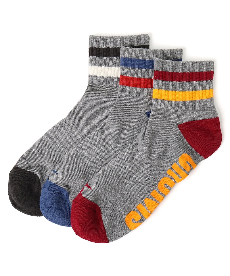 3P Line Crew Socks(3Pラインクルーソックス（ソックス/靴下）)