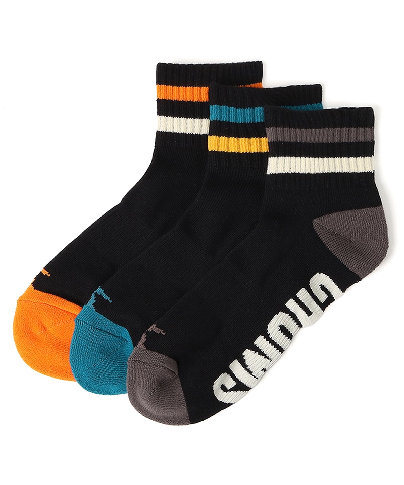 3P Line Crew Socks(3Pラインクルーソックス（ソックス/靴下）)