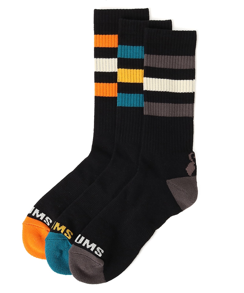 3P Booby Medium Socks(3Pブービーミディアムソックス（ソックス/靴下）)