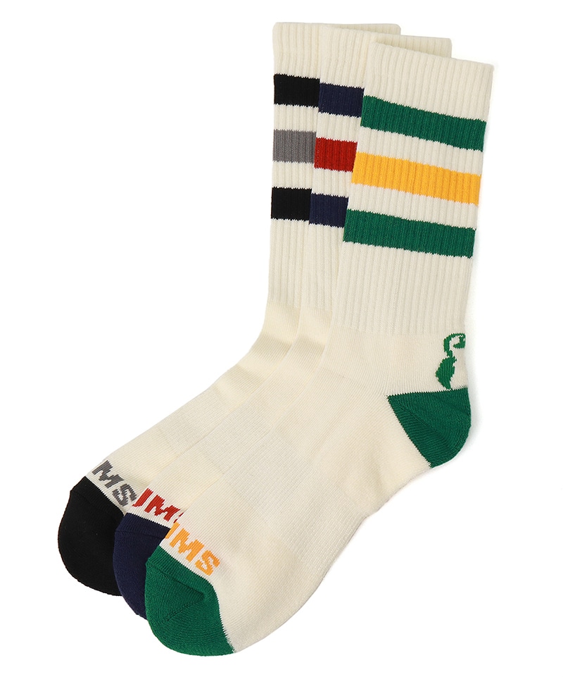 3P Booby Medium Socks(3Pブービーミディアムソックス（ソックス/靴下）)