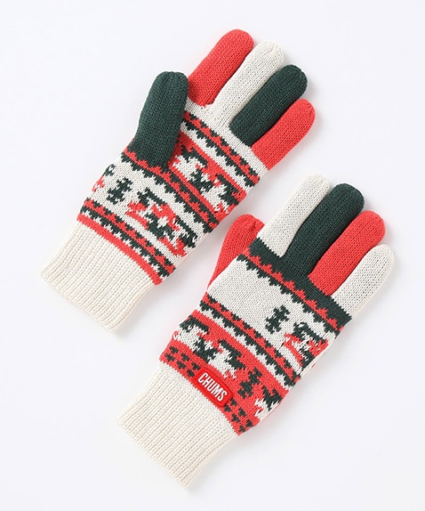 Delta Pattern Knit Glove(デルタパターンニットグローブ(ネックウォーマー/手袋))