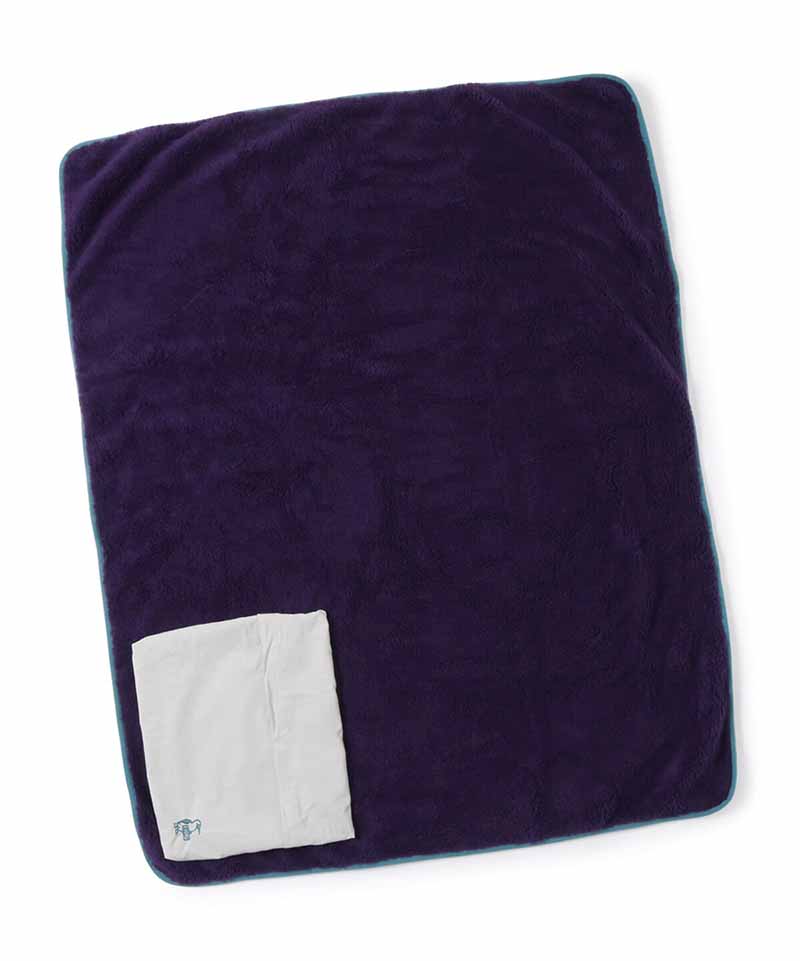 Elmo Fleece Packable Blanket エルモフリースパッカブルブランケット 雑貨 ウォーマー サイズなし Purple Gray 雑貨 小物 Chums チャムス アウトドアファッション公式通販