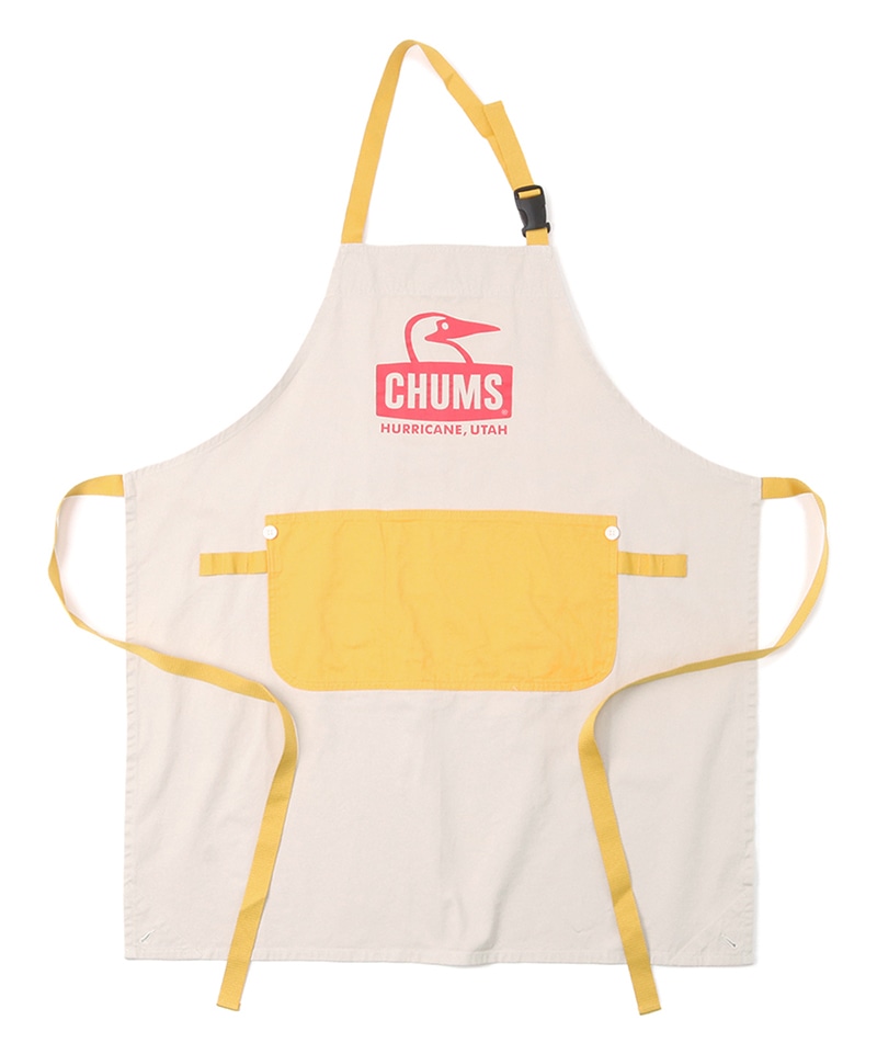 Booby Face Apron/ブービーフェイスエプロン(エプロン｜調理服)(Free Olive/Beige): テーブルウェアCHUMS(チャムス )|アウトドアファッション公式通販