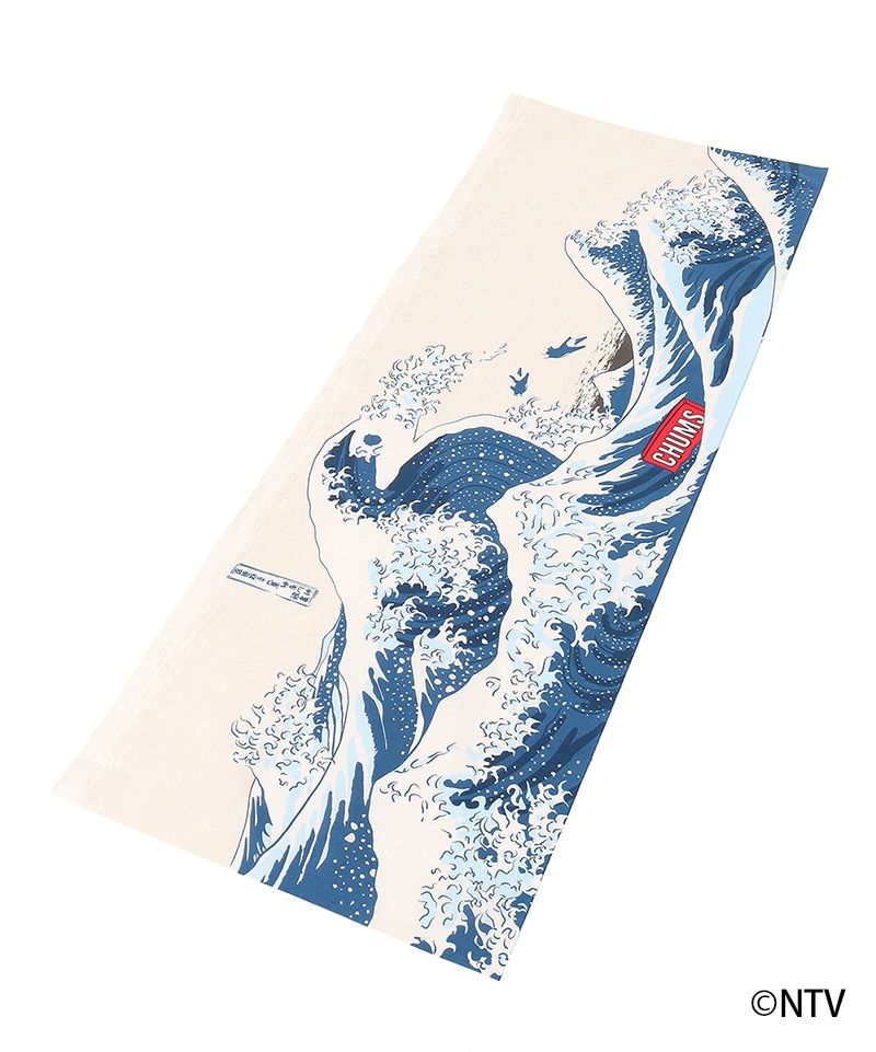 【限定】CHUMS x 葛飾北斎 浪裏手ぬぐい(【限定】CHUMS x 葛飾北斎 浪裏手ぬぐい（雑貨｜小物）)