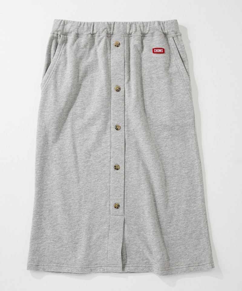 Keystone Button Down Midi Skirt キーストーンボタンダウンミディスカート スカート Womens M Dark Khaki ワンピース スカート Chums チャムス アウトドアファッション公式通販
