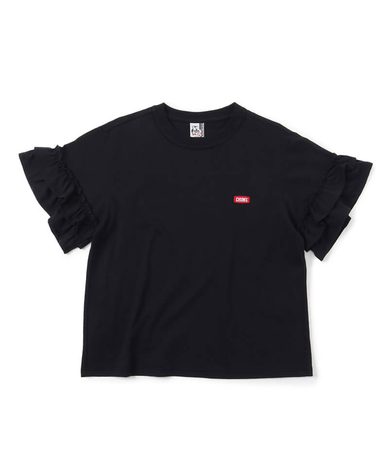 Black | ウイングスライクブービーレディスTシャツ