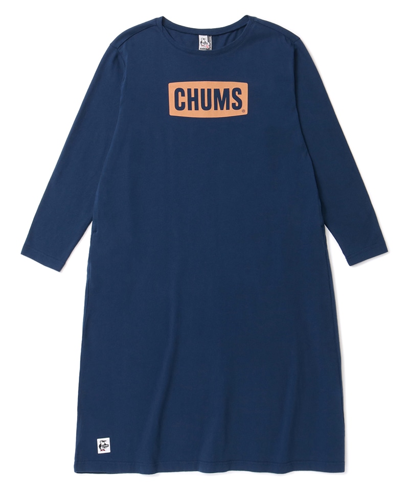CHUMS Logo L/S T-Dress/チャムスロゴロングスリーブティードレス(ワンピース)
