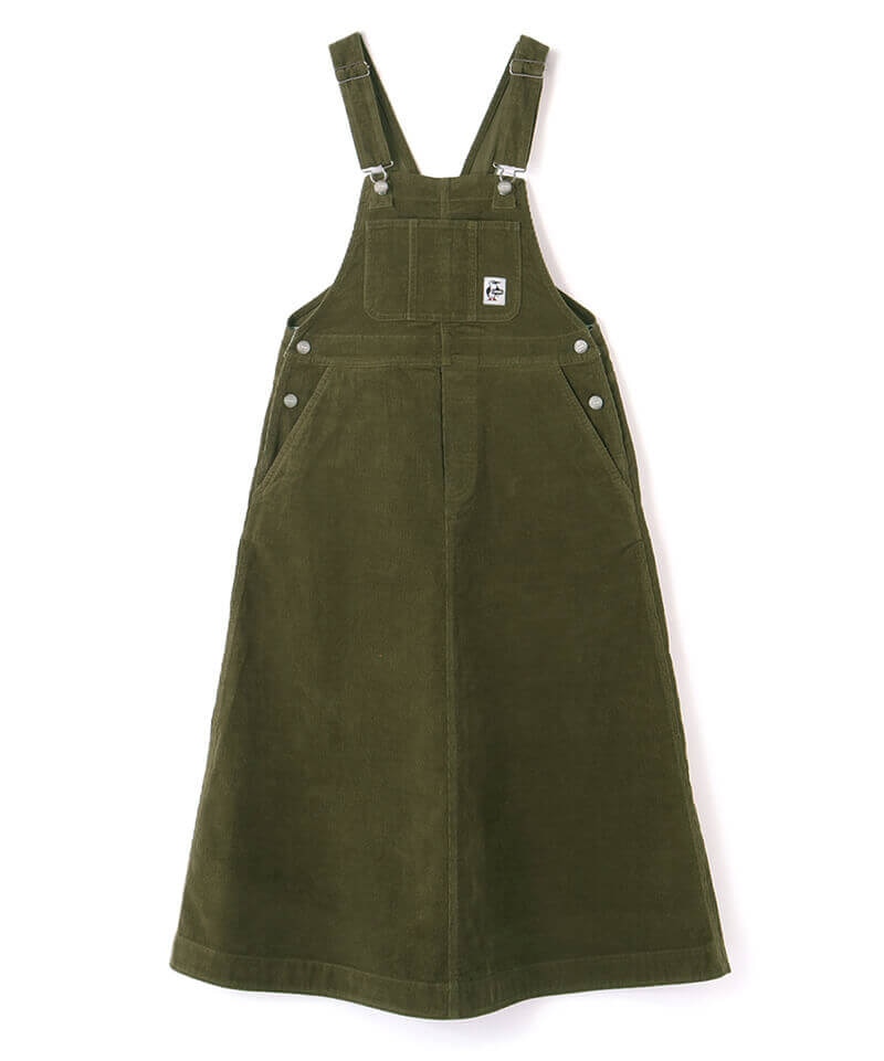 All Over The Corduroy Overall Skirt(オールオーバーザコーデュロイオーバーオールスカート(オーバーオール｜スカート))