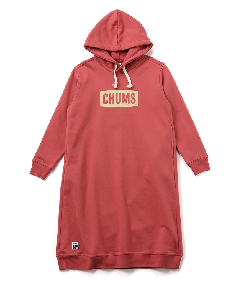 CHUMS Logo Long Parka/チャムスロゴロングパーカー(ワンピース ...